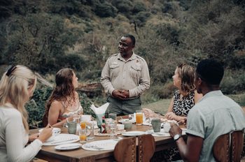 Wayo Manyara Green Camp: Frühstüc