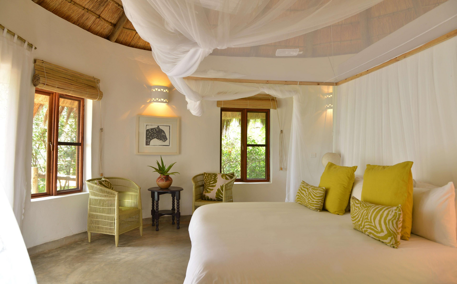 Chobe Bakwena Lodge Chobe Bakwena Lodge: Riverview Chalet - Doppelbett