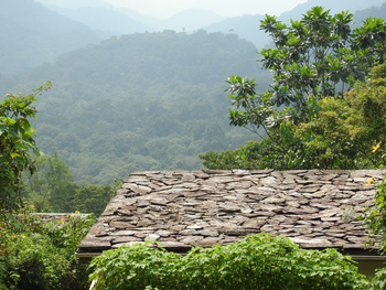 Haven Lodge: Dach eines Cottages