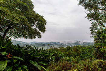 Ndali Lodge: Wolkenschleier