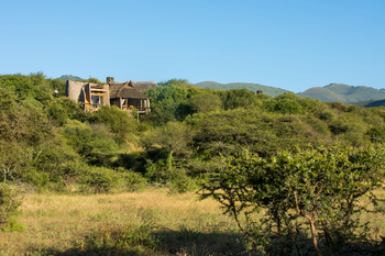 Ol Donyo Lodge: Lage am Hand