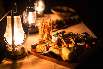 Tuskers Bush Camp: Käse und Cracker