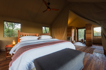 Verney's Camp: Gästezelte