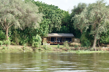 Chiawa Camp: Chalet am Fluss