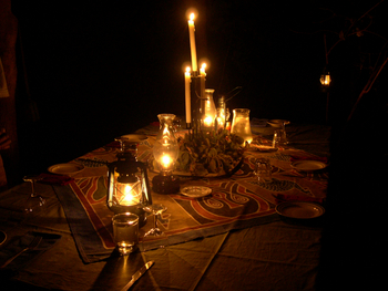 Chitake Mobile Camp Chitake Mobile Camp: Dinner