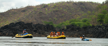Chundukwa River Lodge: White Water Rafting