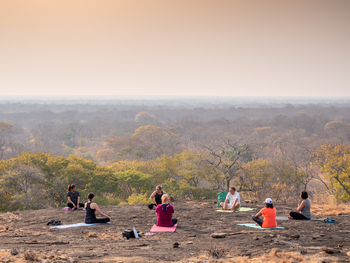 KaingU Safari Lodge: Yoga-Wochenende