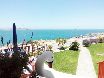 Kairos Cottage: Blick auf die Bucht