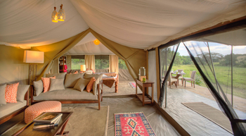 Kicheche Mara Camp: Lounge Family Suite