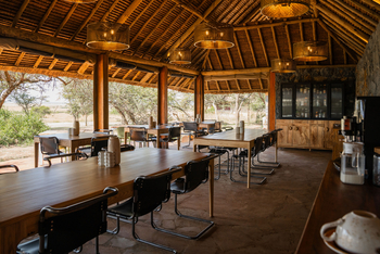 Naboisho Camp: Speisebereich