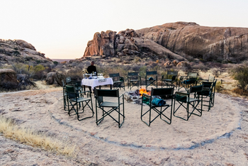 Ondudu Safari Lodge Ondudu Safari Lodge: Feuerplatz