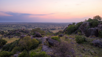 Warangi Ridge: Abendstimmung