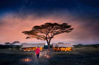 andBeyond Serengeti under Canvas: Hauptzelte