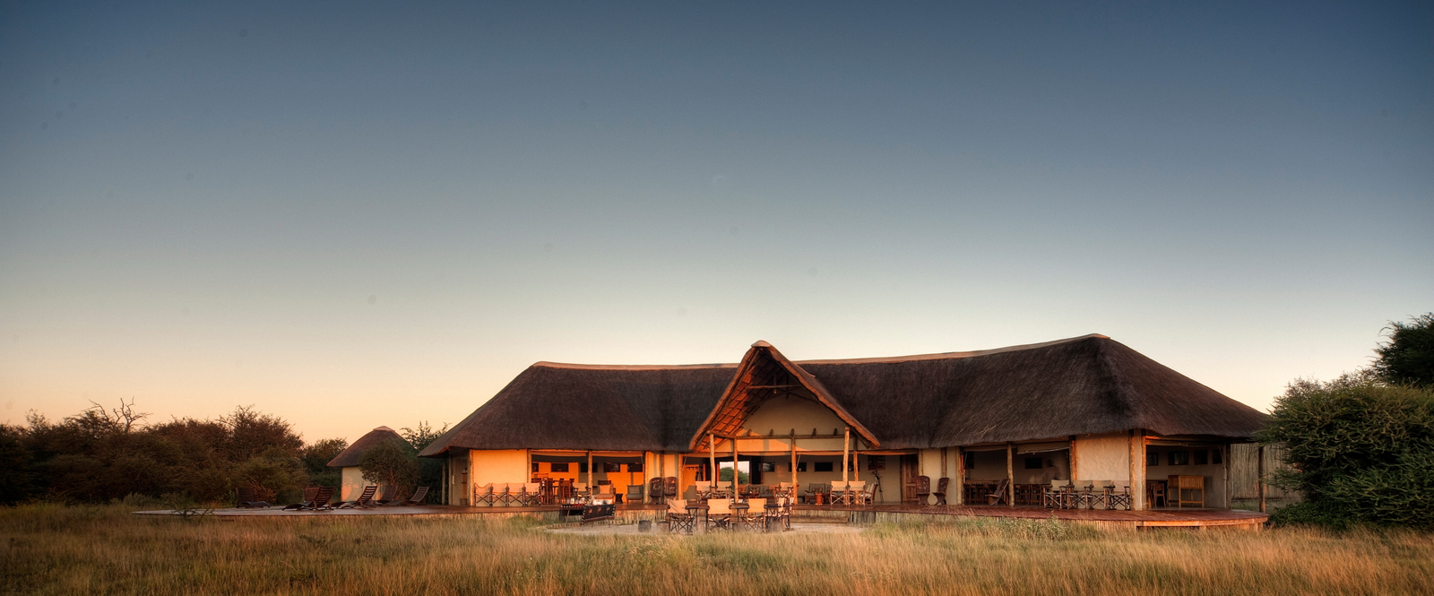 Nxai Pan Camp Nxai Pan Camp: Gesamtansicht