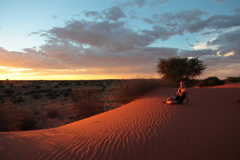 Bagatelle Kalahari Game Ranch: Sundowner