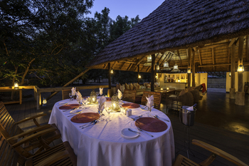 Kapamba Bushcamp: Dinner