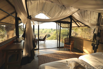 Kavinga Safari Camp: Zelt mit Balkon