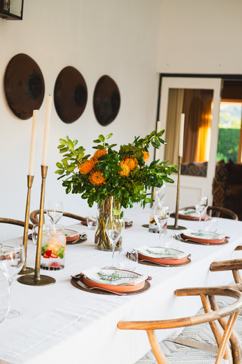 La Clé: Dinner Set-up