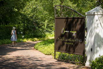 La Clé Lodge: Eingang