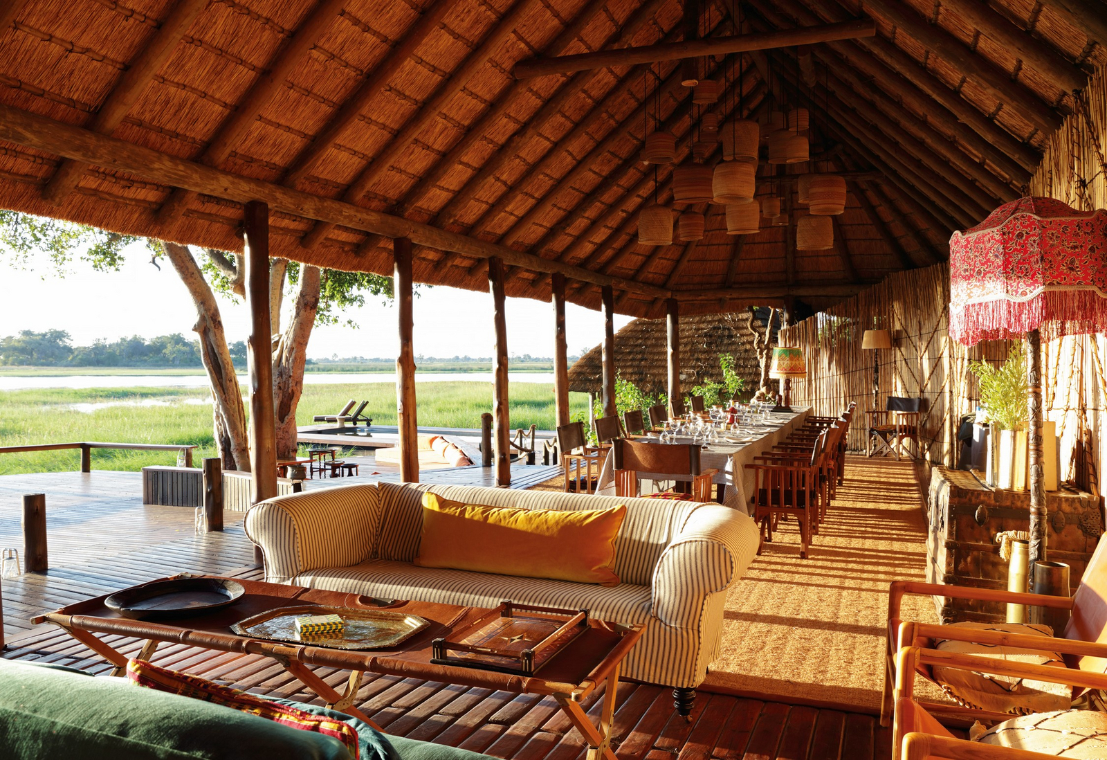 Mapula Lodge Mapula Lodge: Lounge und Speisesaal