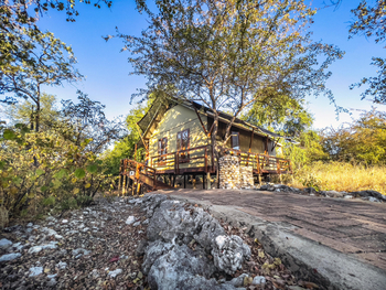 Mushara Outpost: Bungalow im Busch