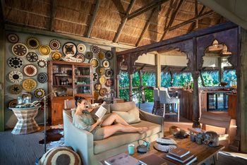 Nyamatusi Camp Nyamatusi Camp: Sofa Lounge Bereich