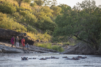 Richard's River Camp: Walking Safari