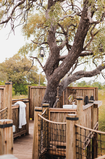 Tuludi Camp: Sky Suite - Bad mit Dusche