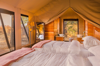 Verney's Camp: Gästezelte