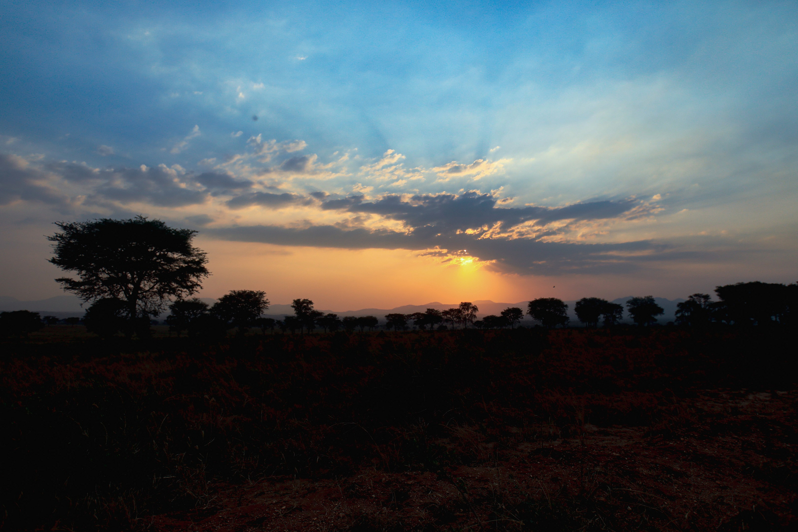 Adere Safari Lodge Adere Safari Lodge: Sonnenuntergang