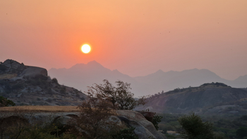 Jawai Jawai: Sonnenuntergang