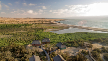 The Stiltz: Lagune und Atlantik