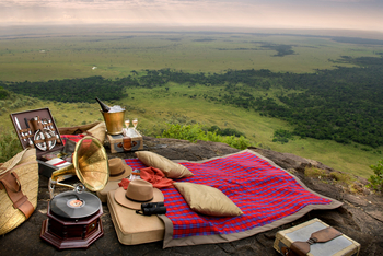 Angama Mara: Picknick mit Ausblick