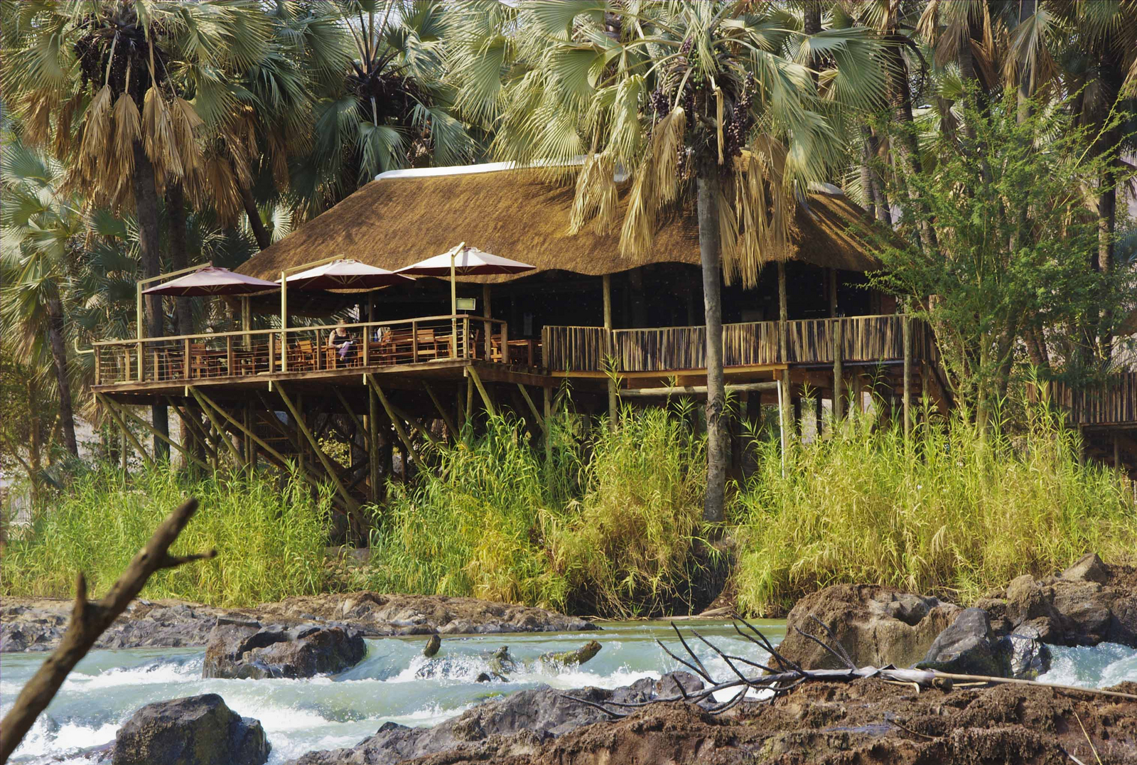 Epupa Falls Lodge Epupa Falls Lodge: Hauptgebäude