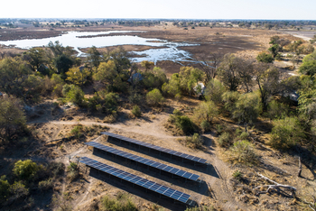 Kanana Camp: Photovoltaikanlage