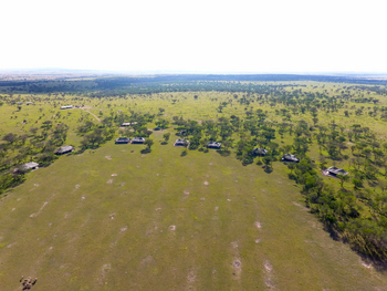 Kaskaz Mara Camp: Luftbild