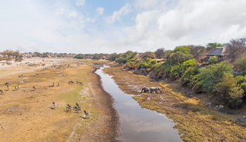 Leroo La Tau Lodge: Luftbild