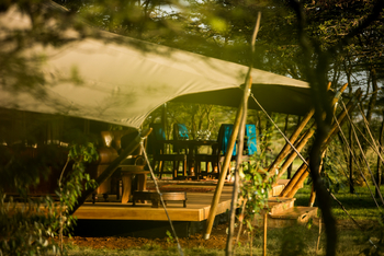 Mara Expedition Camp: Seiteneinblick