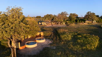 Monachira Camp: Überblick Gelände