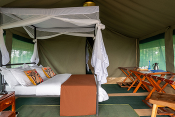 Nasikia Mobile Migration Camp: Gepäckablagen