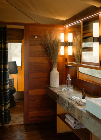 Serengeti Bushtops: Gästebad