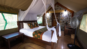Thawale Lodge: Doppelbett