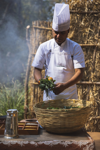 Aman-i-Khas: Feldküche im Wald