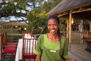 Camp Xakanaxa Camp Xakanaxa: Mitarbeiterin