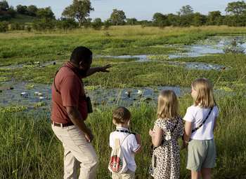 Chichele Presidential Lodge: Wasserloch