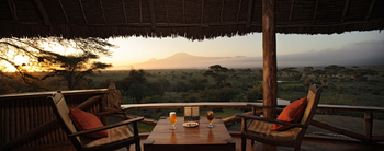 Elewana Tortilis Camp: Sundowners