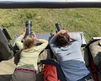 Kicheche Mara Camp: Photographic Vehicle und Gäste