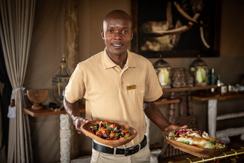 Mara Nyika Camp: Küche