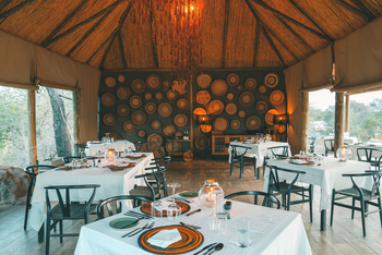 Nimali Tarangire Camp: Speisesaal