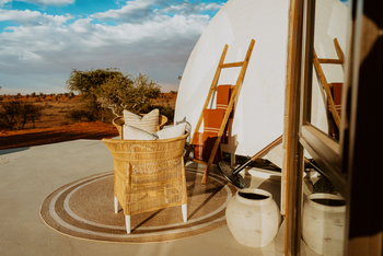 Reverie Kalahari Pod: Terrasse